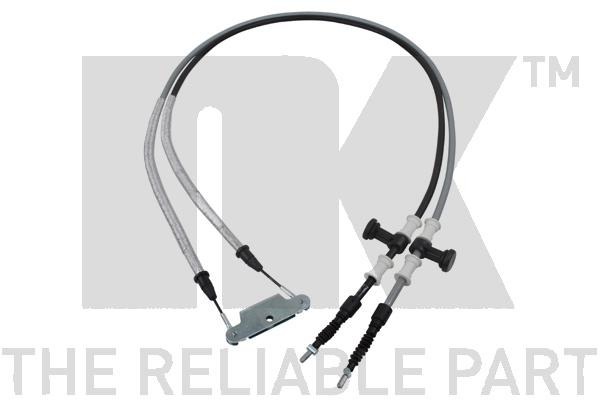 Cablu, frana de parcare stanga (9023167 NK) FIAT