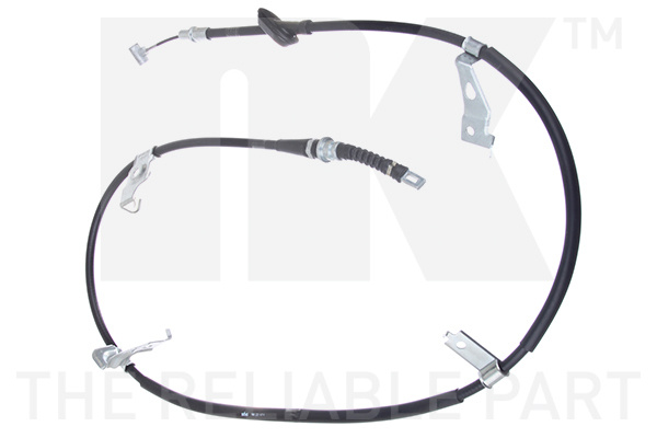 Cablu, frana de parcare stanga (9023171 NK) FIAT,SUZUKI