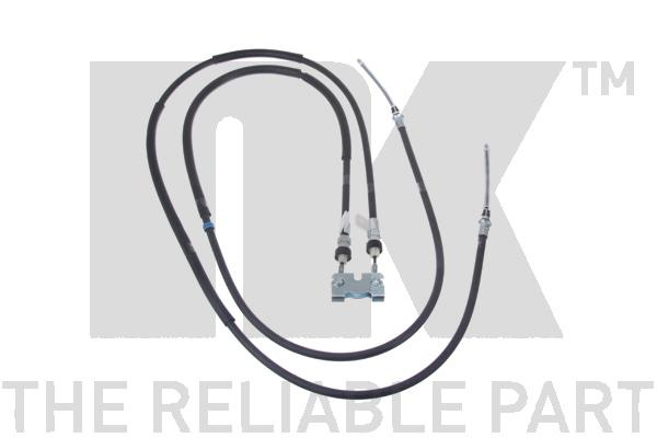 Cablu, frana de parcare stanga (9025102 NK) FORD,MAZDA