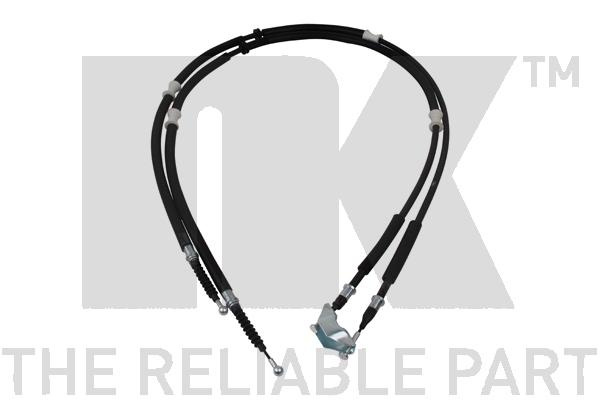 Cablu, frana de parcare stanga (9036134 NK) CHEVROLET,OPEL,VAUXHALL