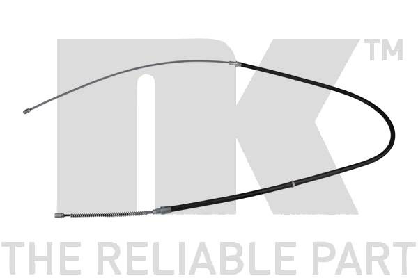 Cablu, frana de parcare stanga (904313 NK) SKODA