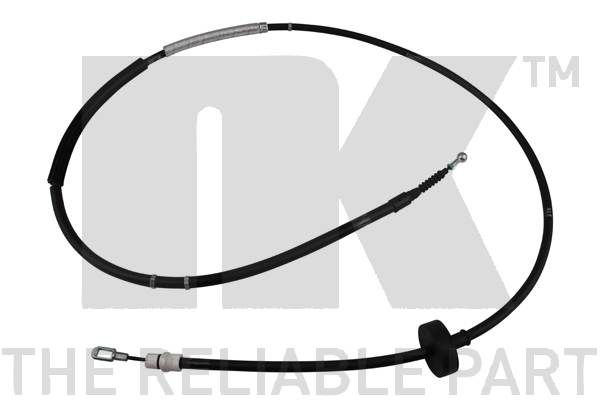 Cablu, frana de parcare stanga (9047100 NK) AUDI,SEAT