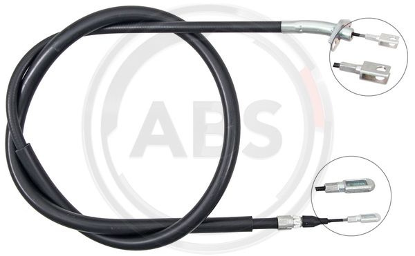 Cablu, frana de parcare stanga (K10033 ABS) MERCEDES-BENZ