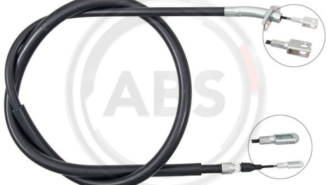 Cablu, frana de parcare stanga (K10033 ABS) MERCEDES-BENZ
