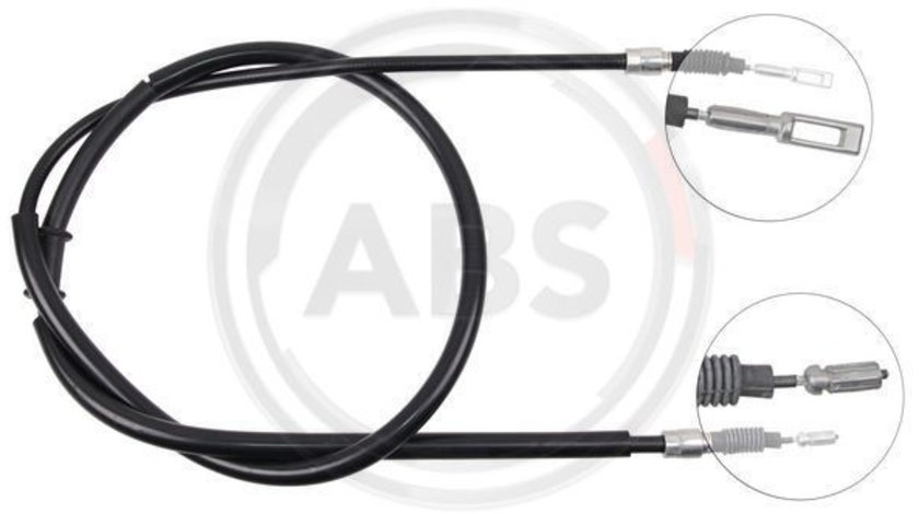 Cablu, frana de parcare stanga (K10036 ABS) AUDI