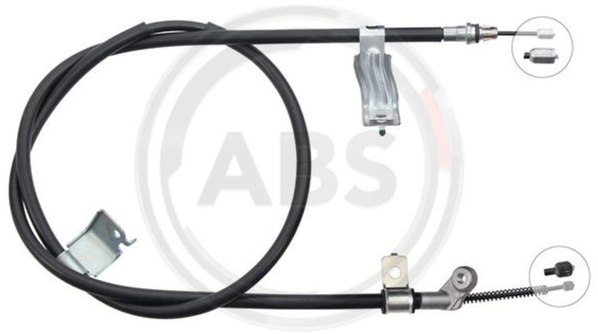Cablu, frana de parcare stanga (K10067 ABS) NISSAN