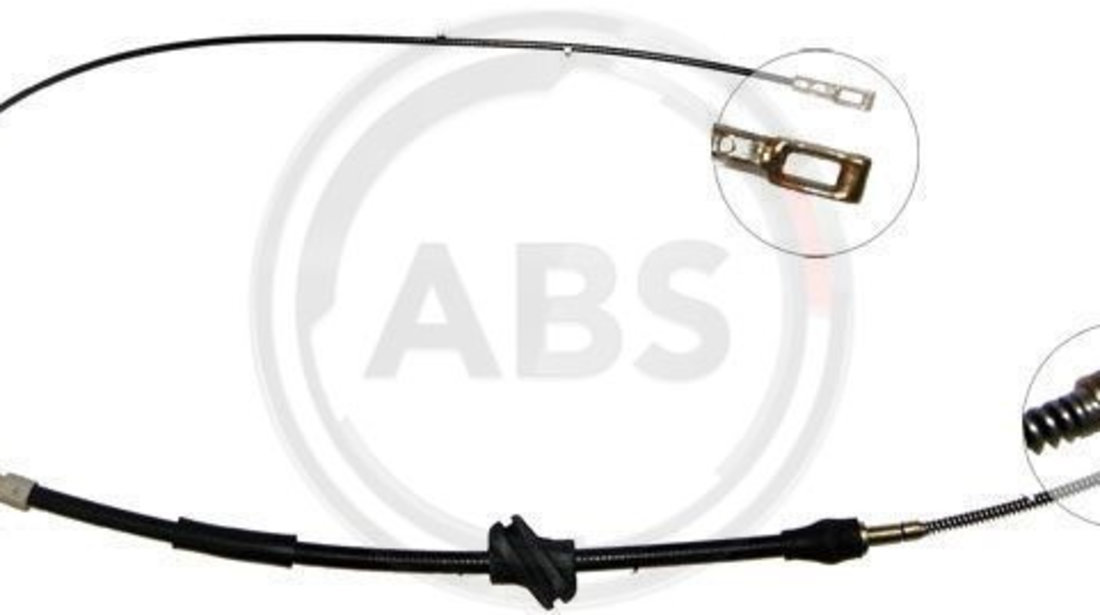 Cablu, frana de parcare stanga (K10137 ABS) AUDI