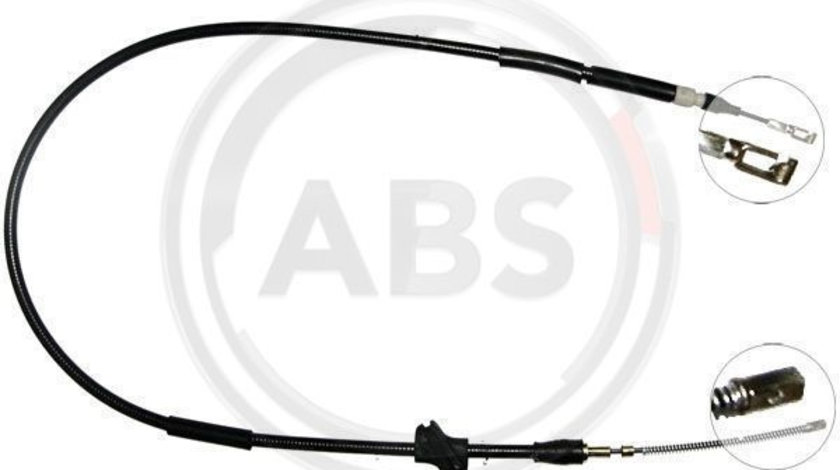 Cablu, frana de parcare stanga (K10147 ABS) AUDI