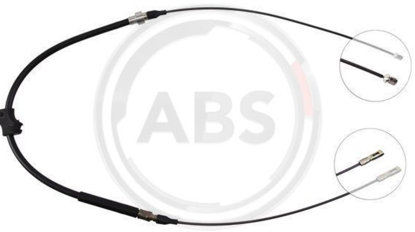 Cablu, frana de parcare stanga (K10157 ABS) AUDI