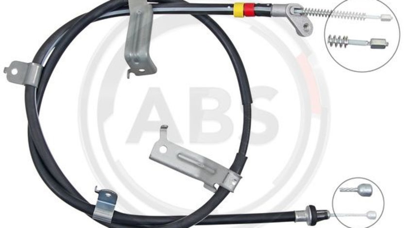 Cablu, frana de parcare stanga (K10183 ABS) NISSAN