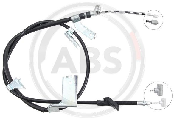 Cablu, frana de parcare stanga (K10497 ABS) SUZUKI