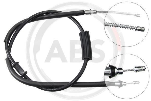Cablu, frana de parcare stanga (K10537 ABS) FIAT