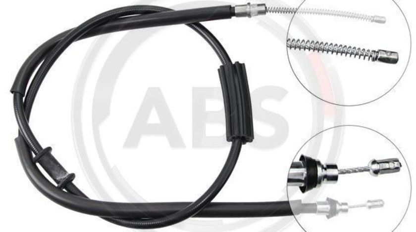 Cablu, frana de parcare stanga (K10537 ABS) FIAT