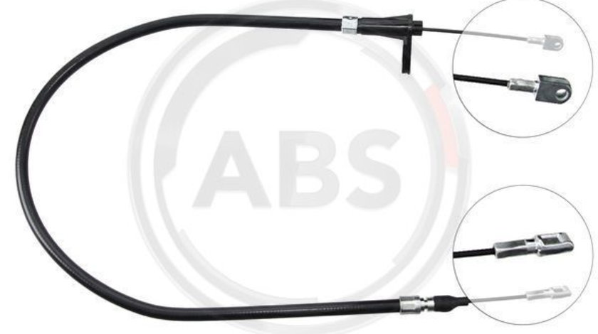 Cablu, frana de parcare stanga (K10596 ABS) MERCEDES-BENZ