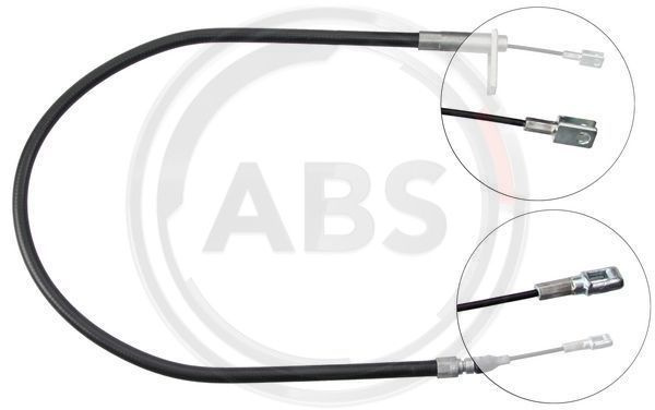 Cablu, frana de parcare stanga (K10606 ABS) MERCEDES-BENZ