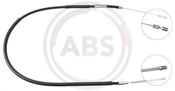 Cablu, frana de parcare stanga (K10676 ABS) MERCEDES-BENZ