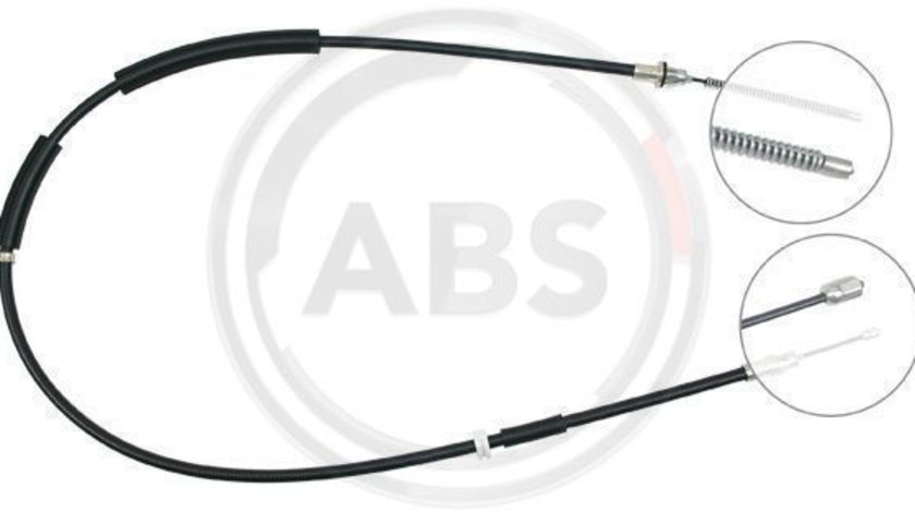 Cablu, frana de parcare stanga (K10725 ABS) FORD,JAGUAR