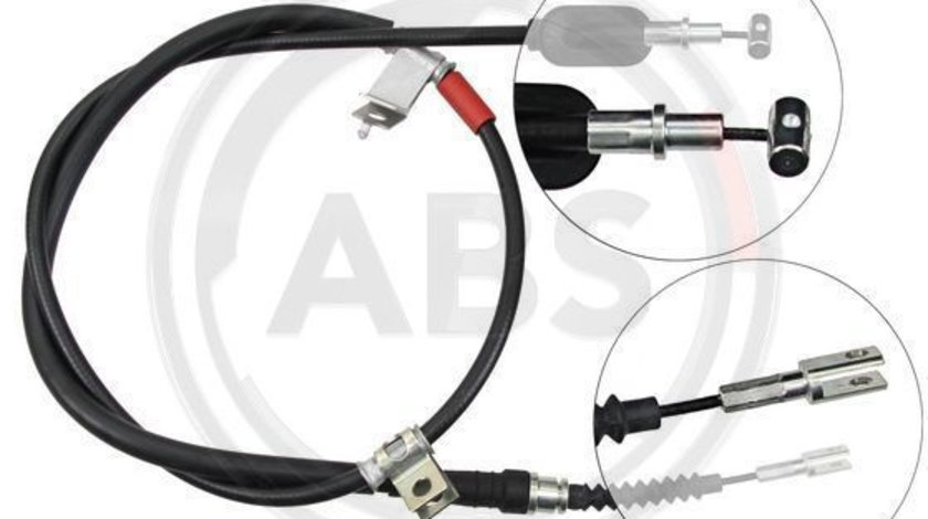 Cablu, frana de parcare stanga (K10757 ABS) HONDA