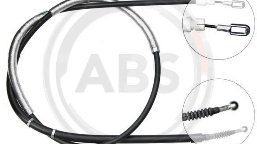 Cablu, frana de parcare stanga (K10846 ABS) AUDI