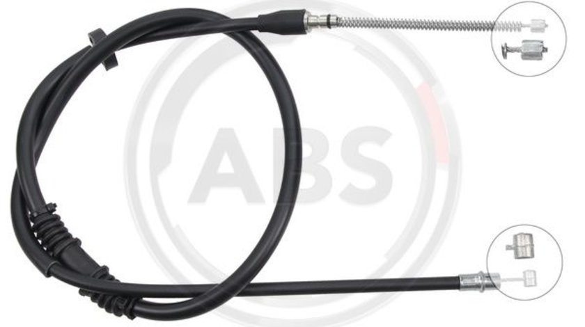 Cablu, frana de parcare stanga (K10847 ABS) MITSUBISHI