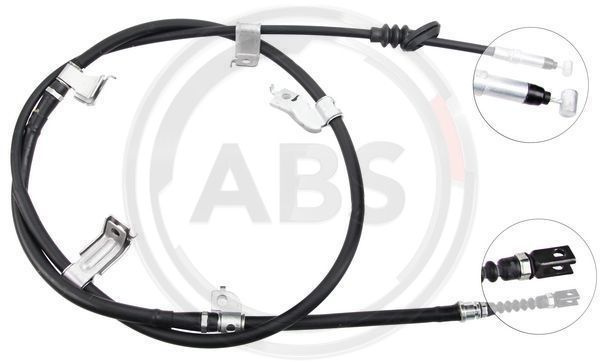 Cablu, frana de parcare stanga (K10867 ABS) HONDA