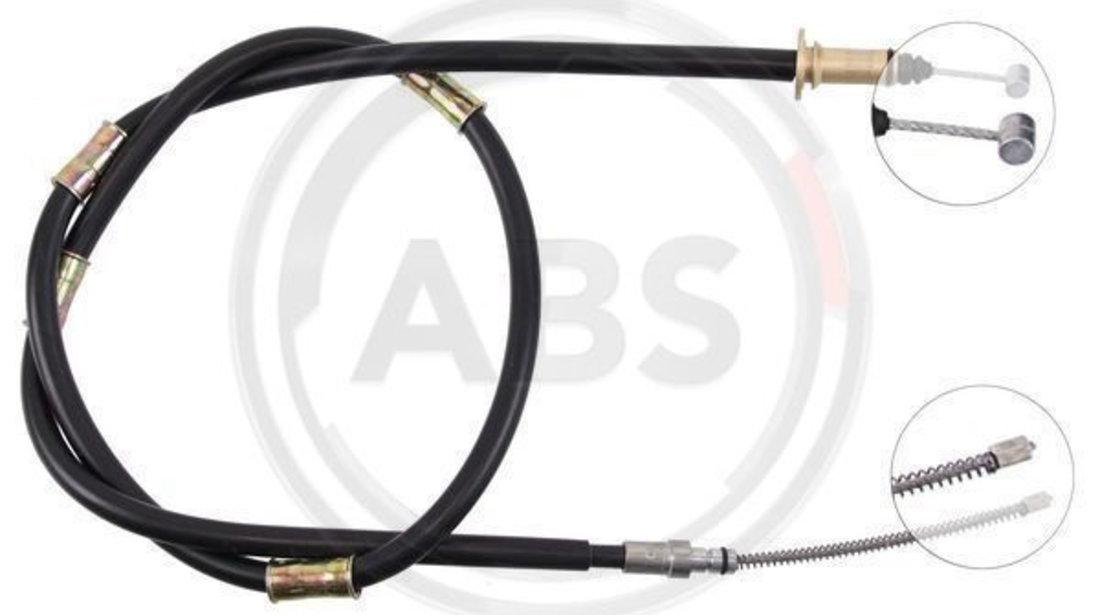Cablu, frana de parcare stanga (K10917 ABS) HYUNDAI