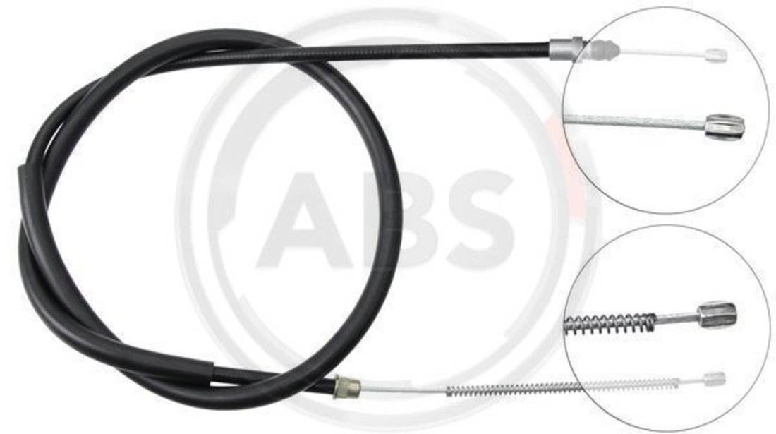Cablu, frana de parcare stanga (K10976 ABS) RENAULT