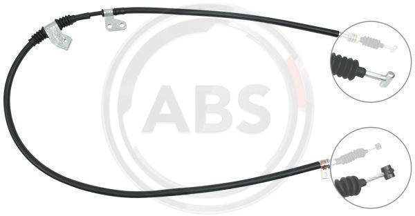 Cablu, frana de parcare stanga (K11187 ABS) MAZDA
