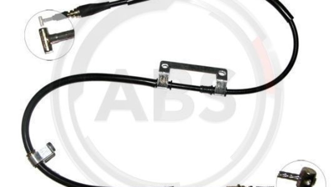Cablu, frana de parcare stanga (K11247 ABS) MAZDA