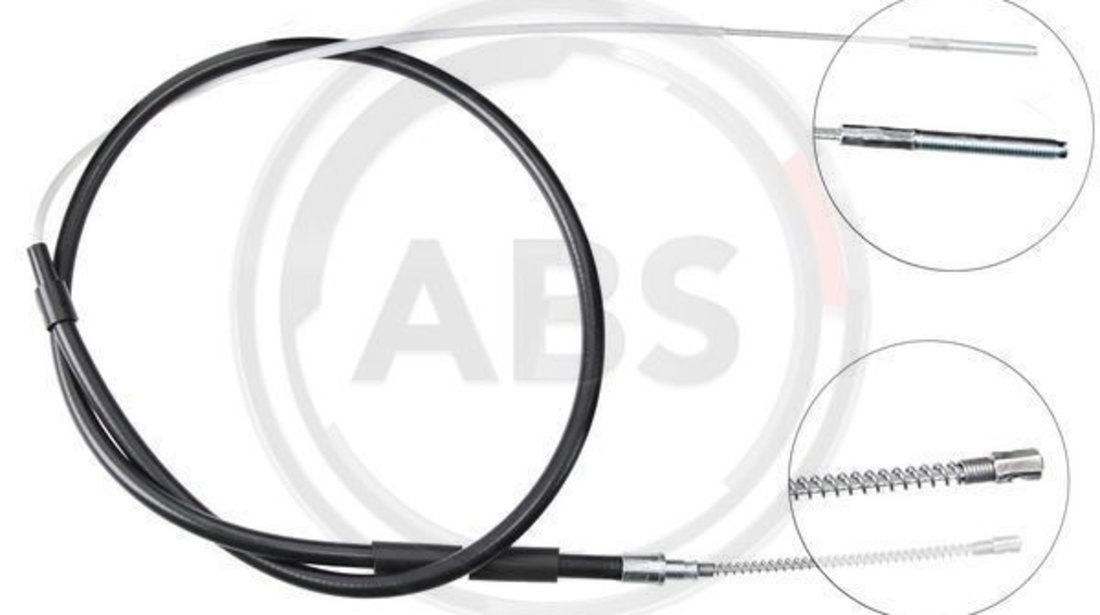 Cablu, frana de parcare stanga (K11386 ABS) VW