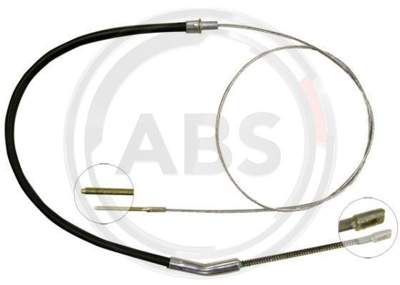 Cablu, frana de parcare stanga (K11486 ABS) VW
