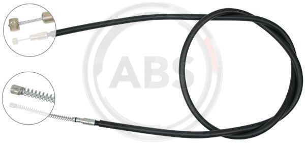 Cablu, frana de parcare stanga (K11537 ABS) MITSUBISHI