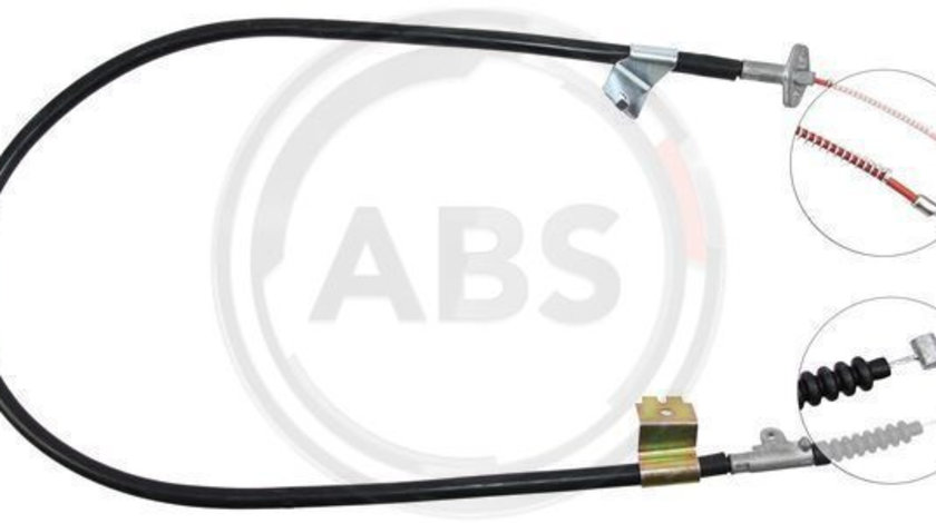 Cablu, frana de parcare stanga (K11547 ABS) NISSAN