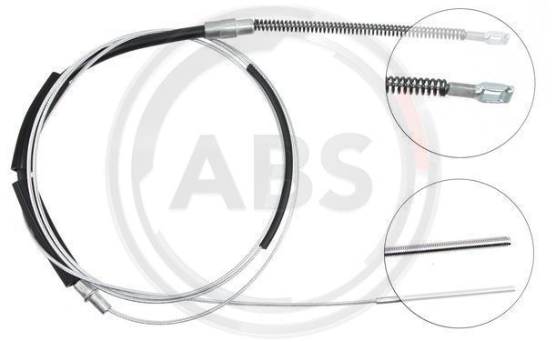 Cablu, frana de parcare stanga (K11556 ABS) VW