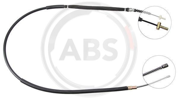 Cablu, frana de parcare stanga (K11626 ABS) VOLVO