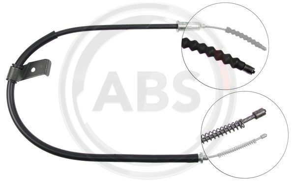 Cablu, frana de parcare stanga (K11727 ABS) NISSAN