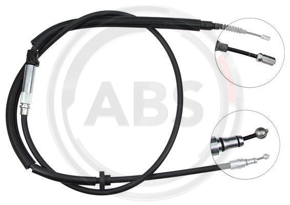 Cablu, frana de parcare stanga (K11736 ABS) AUDI