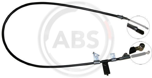 Cablu, frana de parcare stanga (K11747 ABS) NISSAN