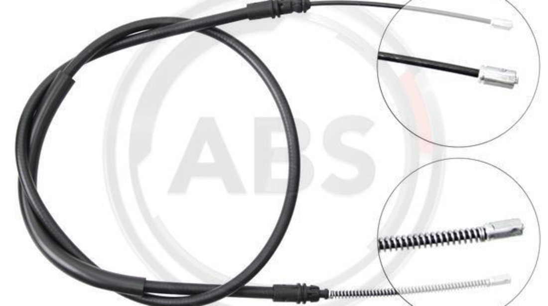 Cablu, frana de parcare stanga (K11756 ABS) Citroen,PEUGEOT