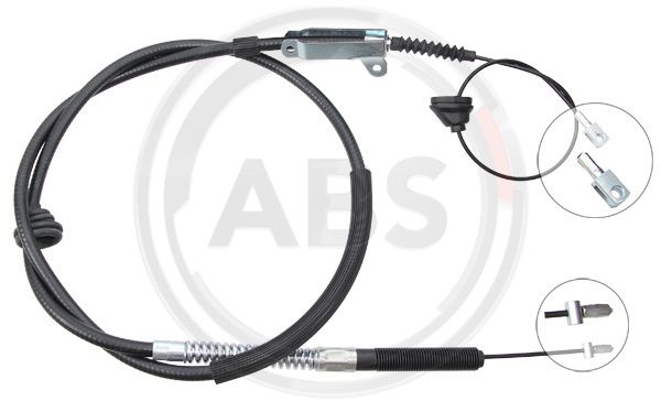 Cablu, frana de parcare stanga (K11845 ABS) VOLVO