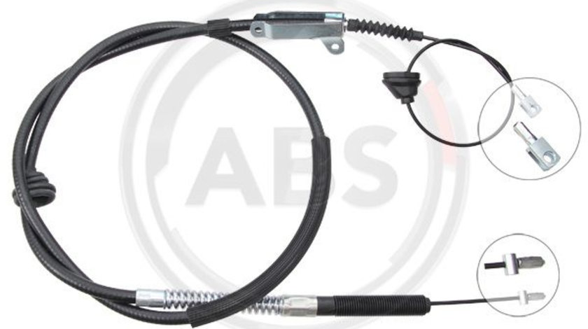 Cablu, frana de parcare stanga (K11845 ABS) VOLVO