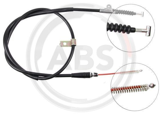 Cablu, frana de parcare stanga (K11847 ABS) NISSAN