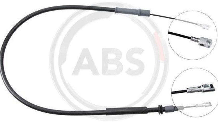 Cablu, frana de parcare stanga (K11916 ABS) MERCEDES-BENZ