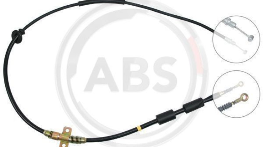 Cablu, frana de parcare stanga (K11946 ABS) MITSUBISHI