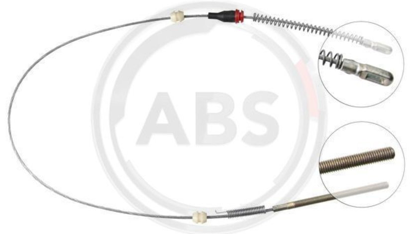 Cablu, frana de parcare stanga (K12017 ABS) OPEL,VAUXHALL