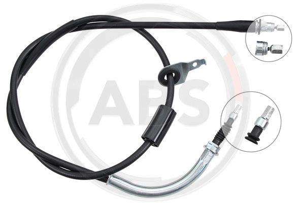 Cablu, frana de parcare stanga (K12033 ABS) MINI