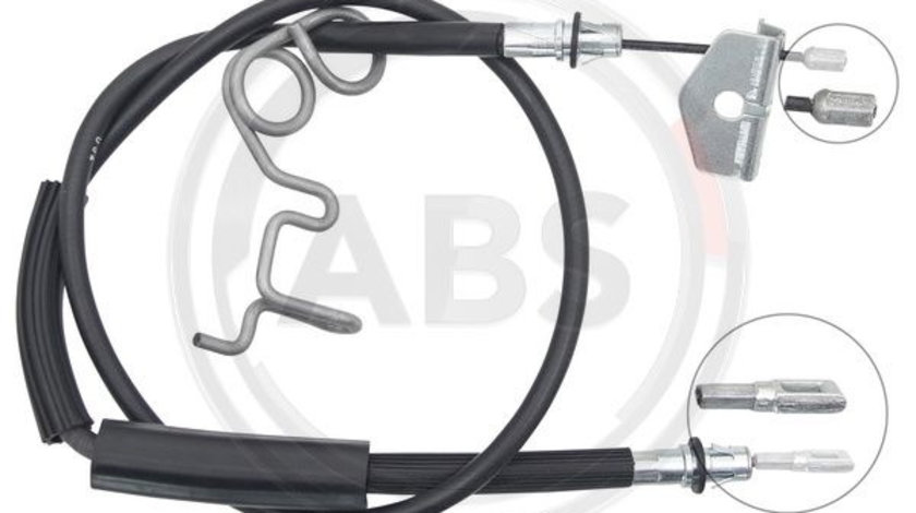 Cablu, frana de parcare stanga (K12102 ABS) CHRYSLER,LANCIA