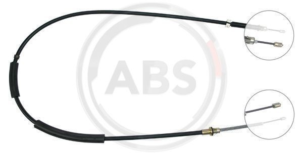 Cablu, frana de parcare stanga (K12115 ABS) FORD