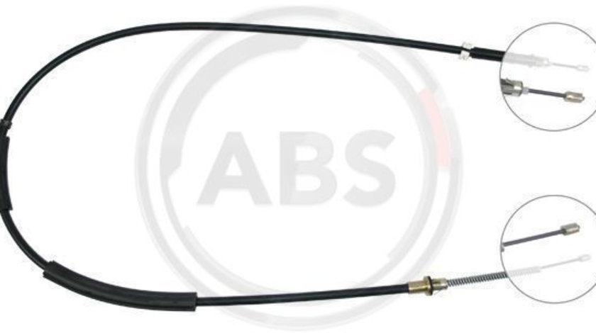 Cablu, frana de parcare stanga (K12115 ABS) FORD