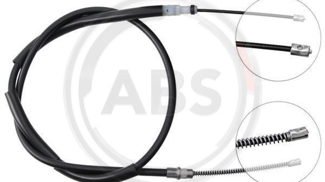 Cablu, frana de parcare stanga (K12147 ABS) PEUGEOT